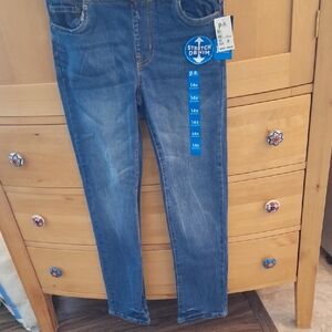 Stretch Denim Kids' Blue Jeans